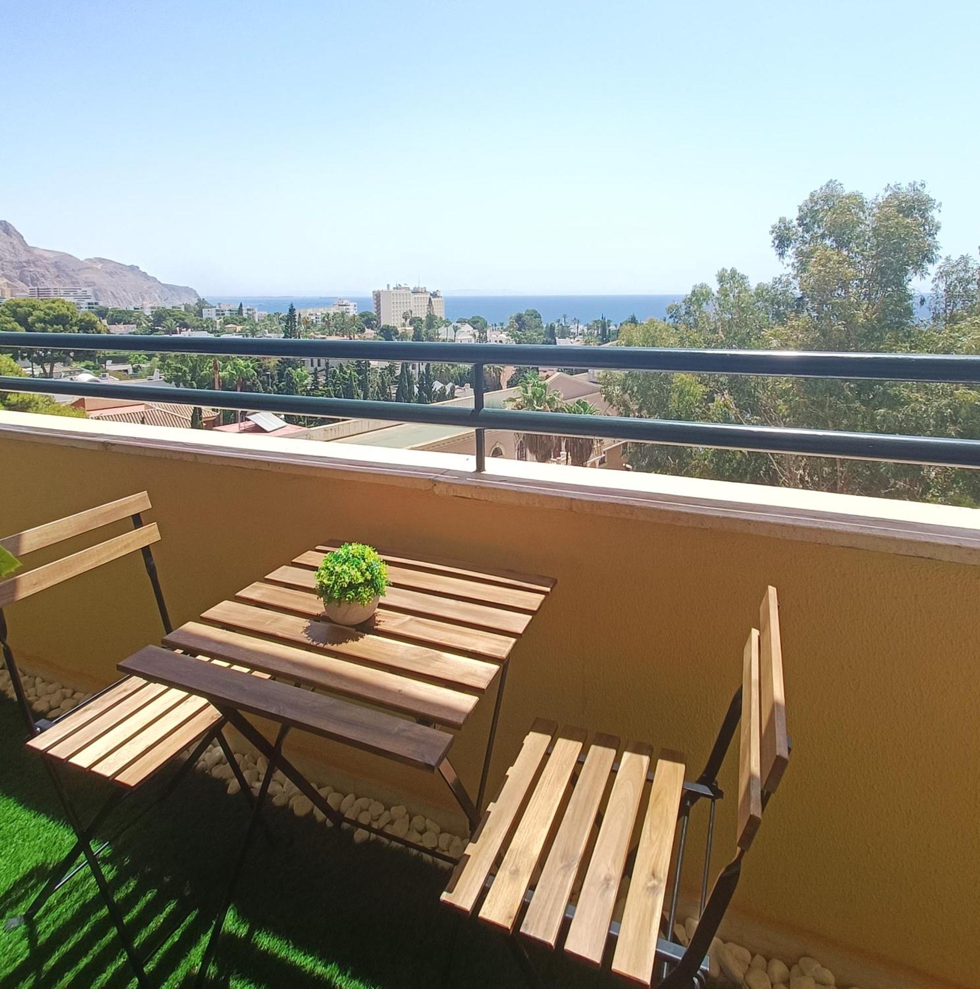 Geminis 504 Suite Con Terraza Y Vistas Al Mar Агвадульсе Экстерьер фото